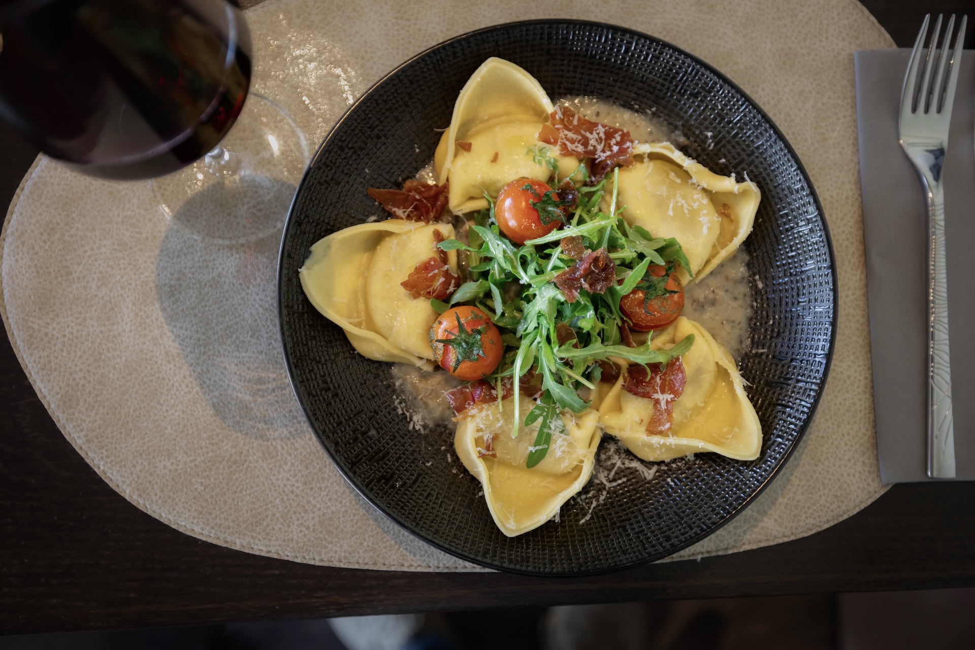 Restaurant Dennenmarken Tortelloni