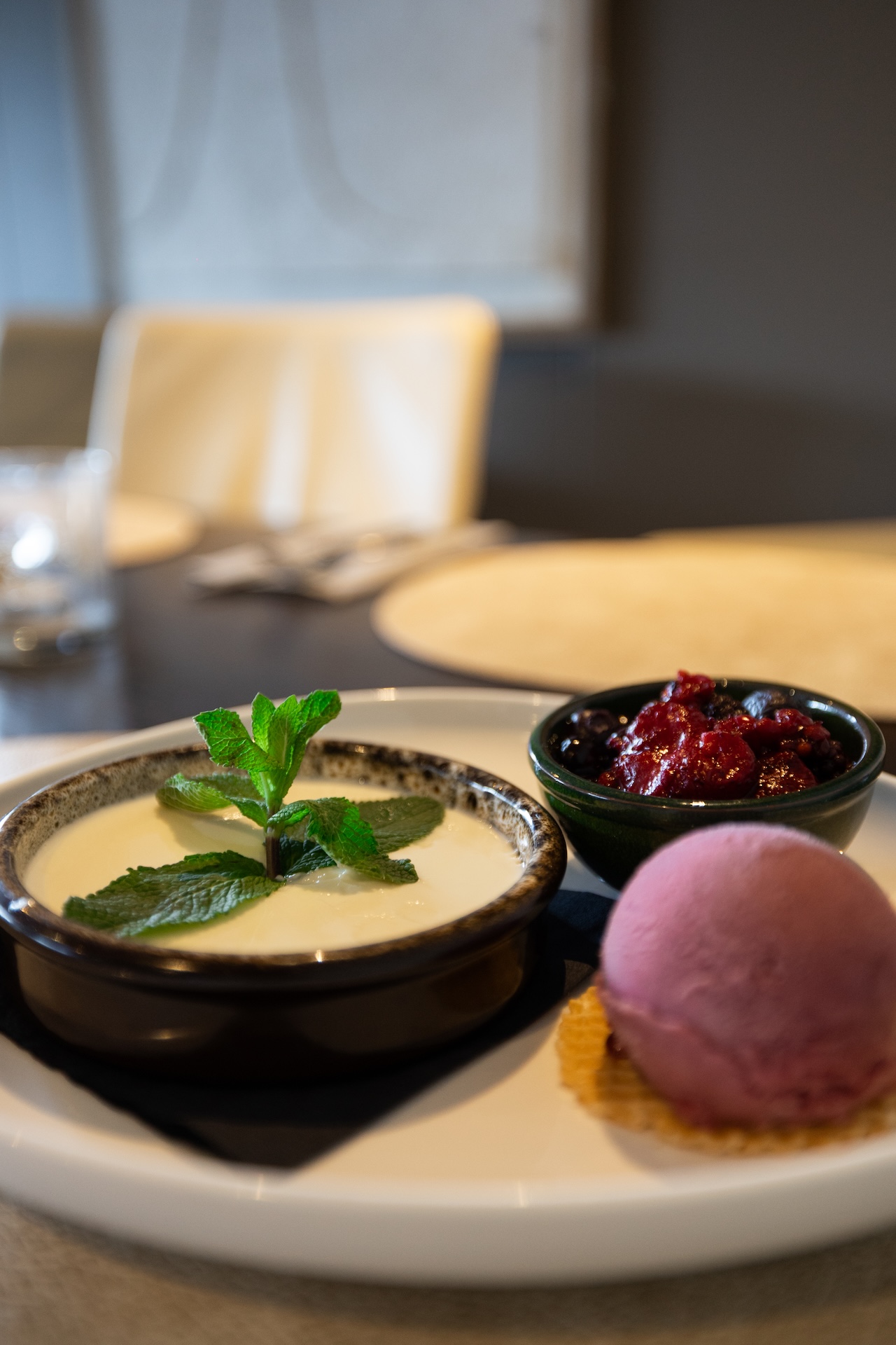 Dessert Dennenmarken